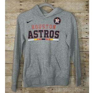 NIKE HOUSTON ASTROS PULLOVER HOODIE SIZE MEDIUM (10/12)